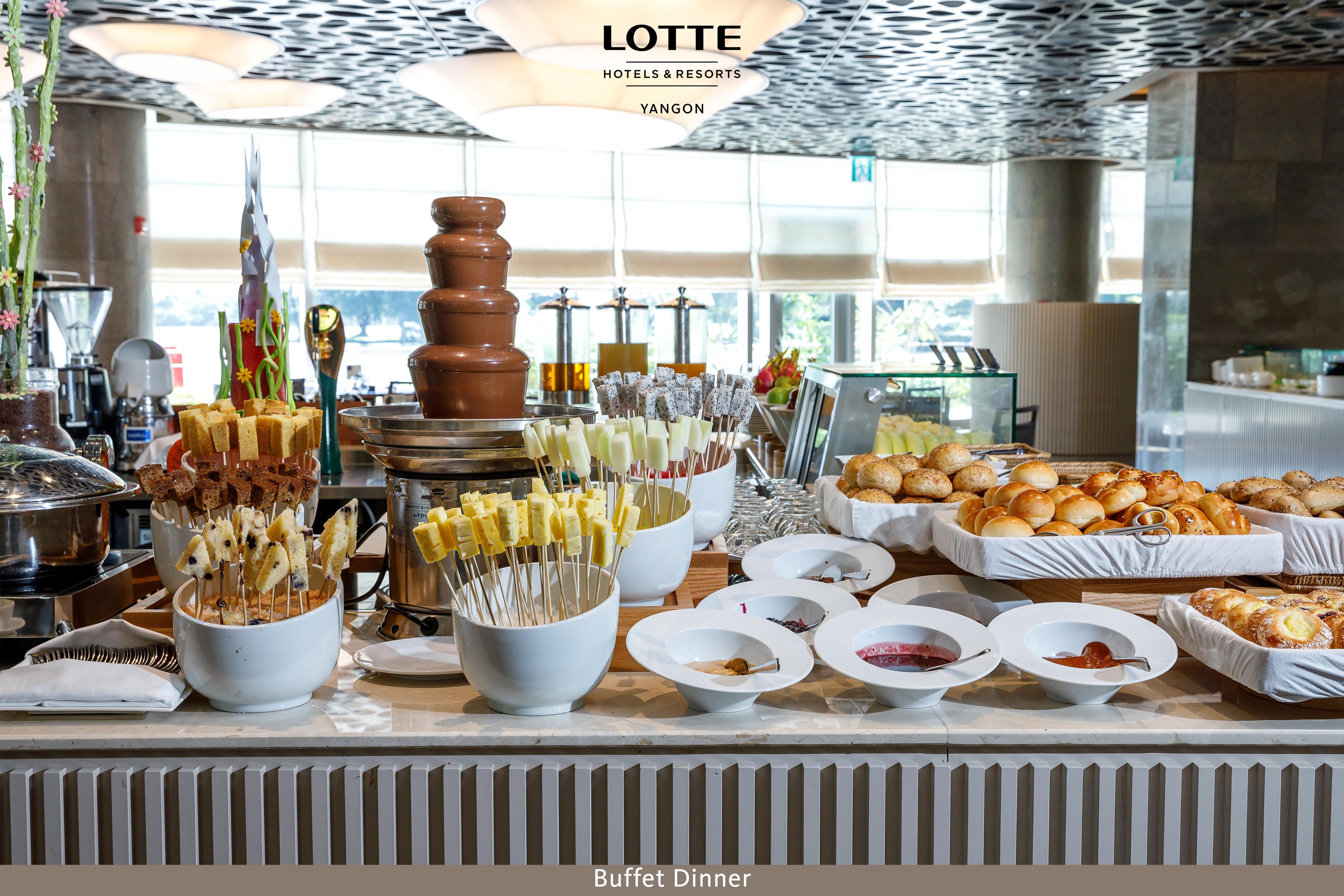 Lotte Hotel Rangún Exteriér fotografie