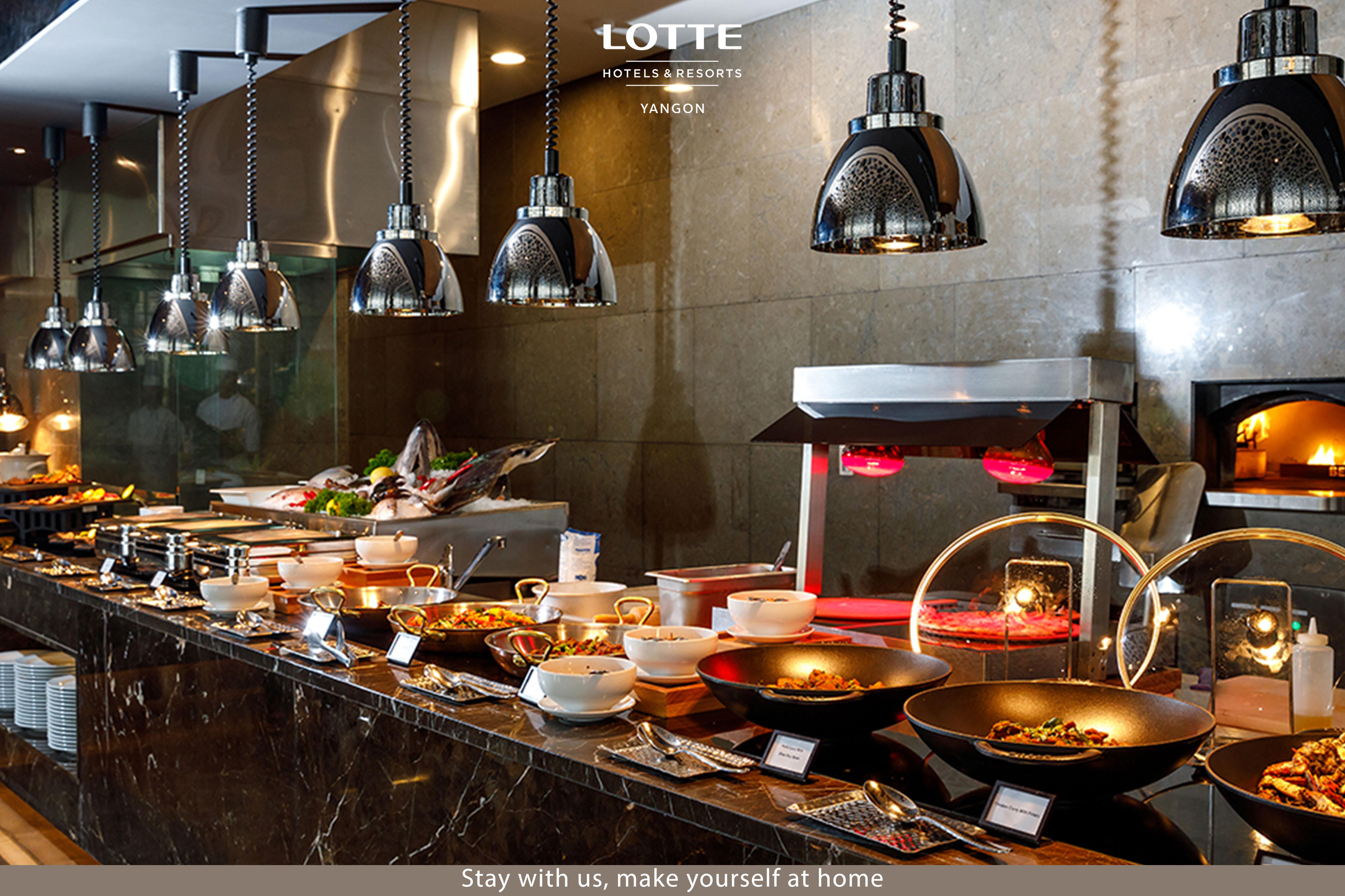 Lotte Hotel Rangún Exteriér fotografie