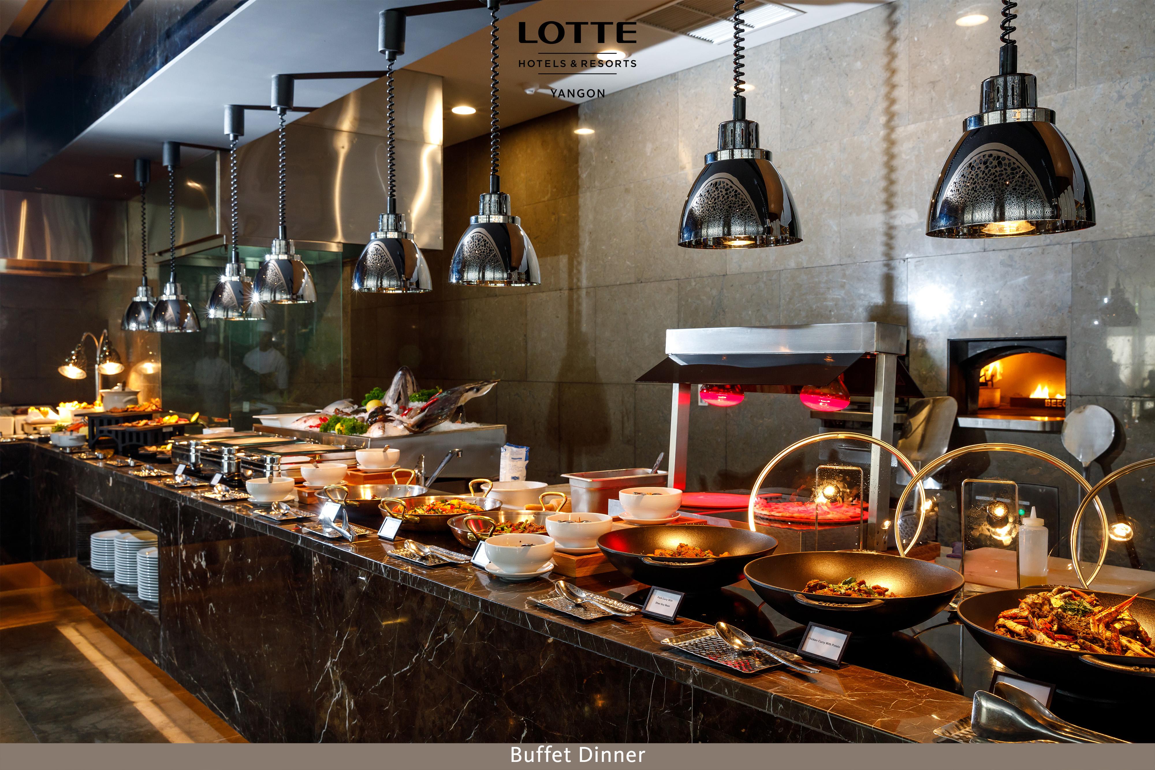 Lotte Hotel Rangún Exteriér fotografie