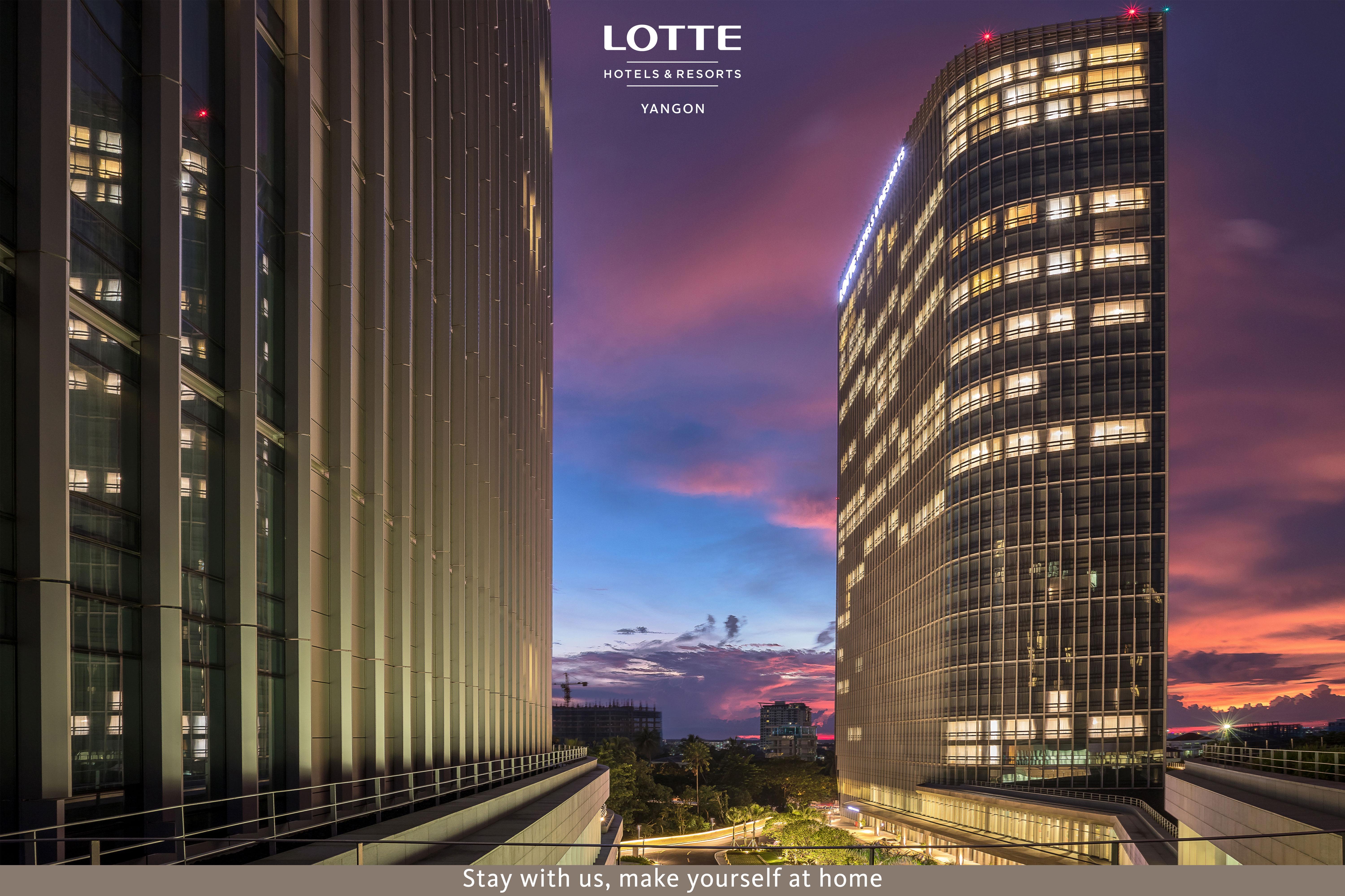 Lotte Hotel Rangún Exteriér fotografie